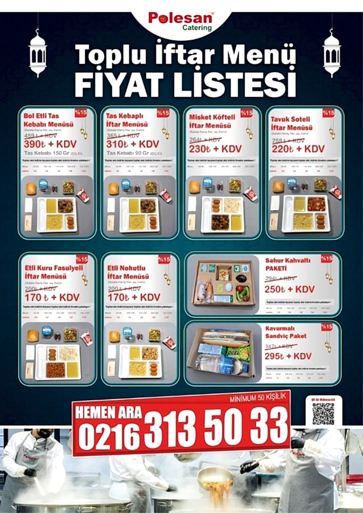 polesan iftar menüleri